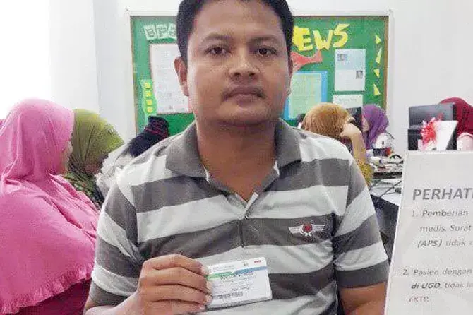 Erik Eko Bersyukur Punya JKN KIS