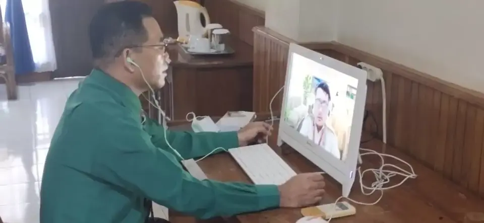 Peserta Lelang Jabatan Pemkot Baubau Assesment di Kamar Hotel