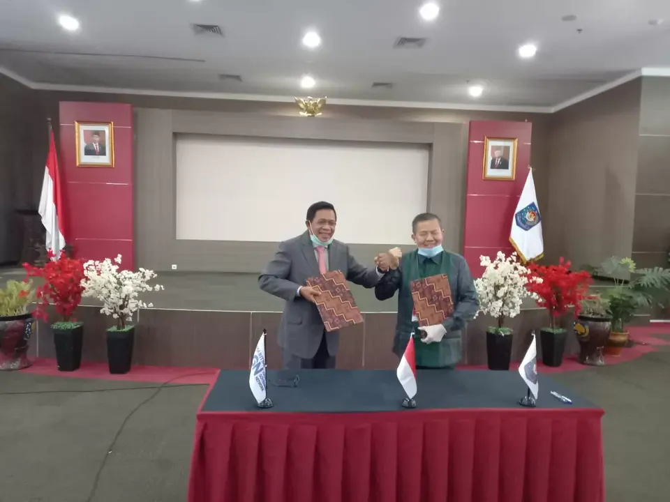Jalin Mitra dengan Kemendagri, Hugua Teken LoI