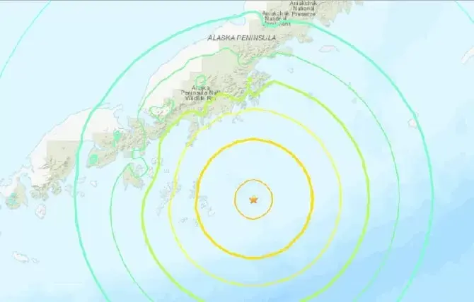 Gempa 7,8 Magnitudo Guncang Alaska