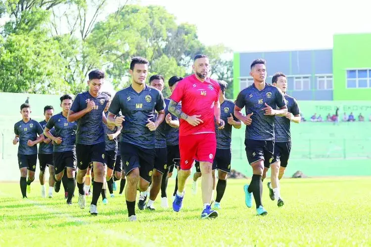Arema FC Matangkan Program, Termasuk Jadwal Latihan Bersama