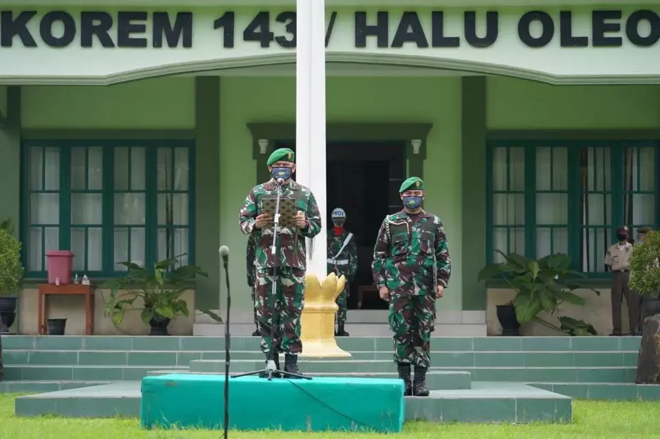 Jelang Agustusan, Danrem Kendari Evaluasi Jajaran