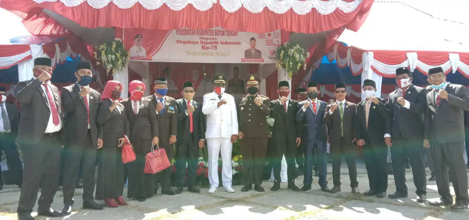 HUT RI ke-75 Usung Tema Indonesia Maju, Samahuddin: Kemajuan Buteng Biar Rakyat yang Nilai