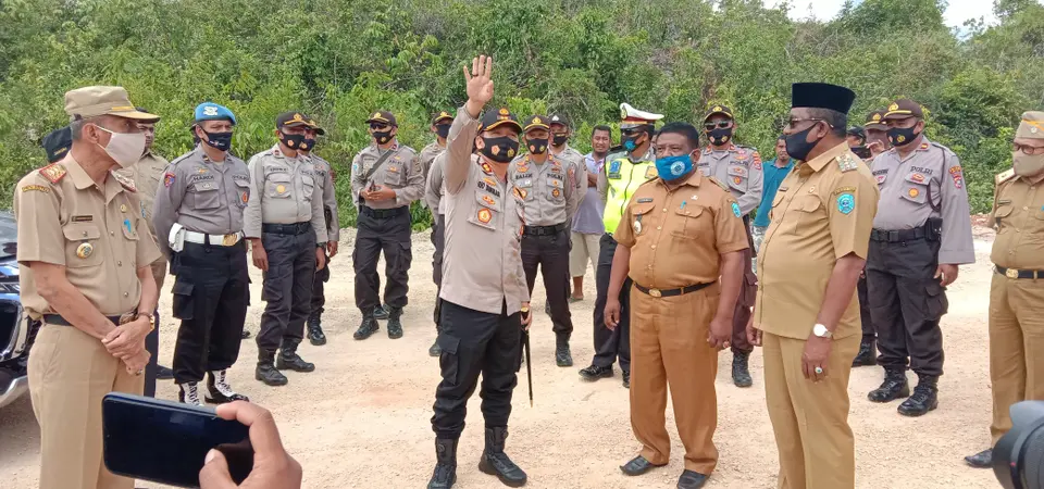 Polda Sultra Minta Lima Hektar, Samahuddin Siapkan 10 Hektar untuk Kantor Polres Buteng
