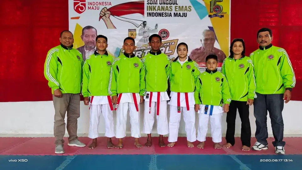 Kejurnas Karate Kata Virtual, Inkanas Baubau Wakili Sultra Tingkat Nasional