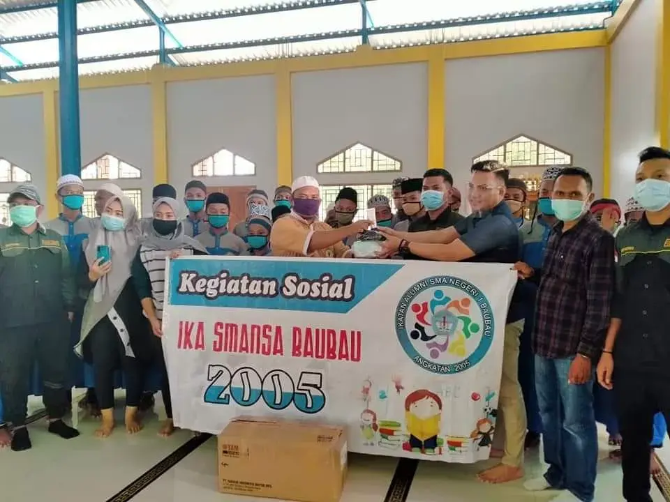 Alumni Smansa 2005 Bantu Pesantren Cegah Covid-19