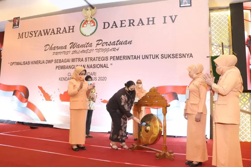 Musda IV DWP Provinsi Sultra Resmi Dibuka