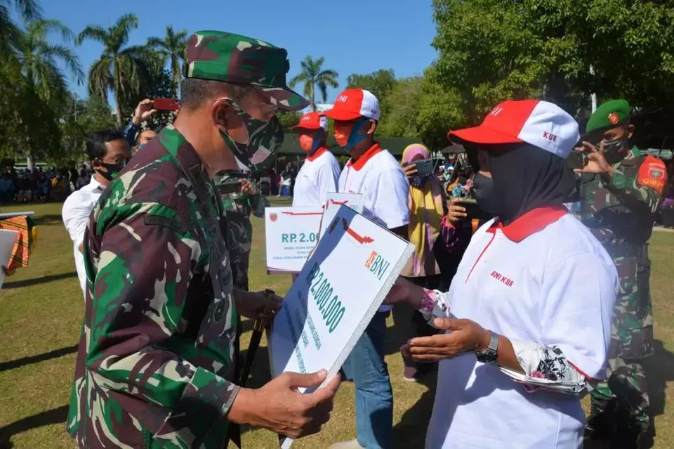 1000 UMKM Kota Kendari Terima Bantuan Modal Dari Kodam Hasanudin