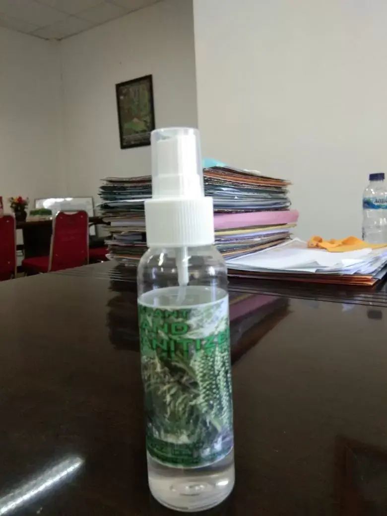 Alkohol Lokal Buton Mulai Diproduksi Jadi Hand Sanitizer