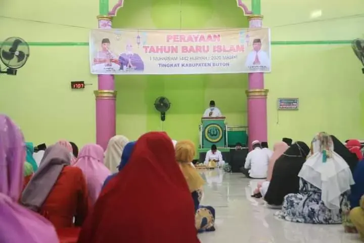 Tabliq Akbar, Zikir dan Doa Bersama Semarakkan Tahun Baru Islam di Buton
