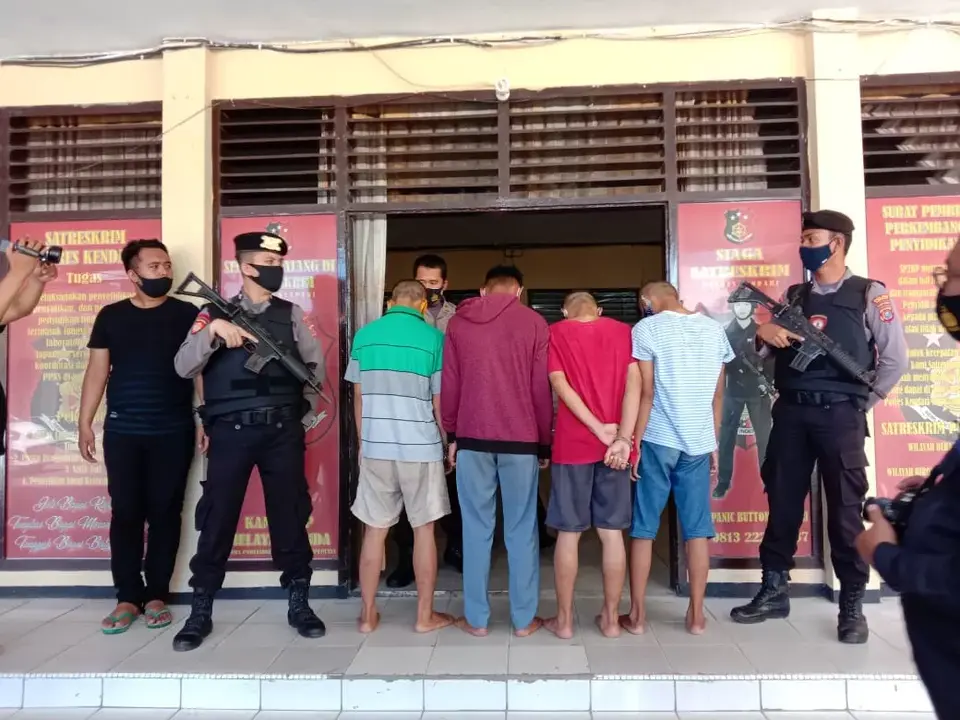 Enam Spesialis Pencuri Sepeda Diamankan Polisi