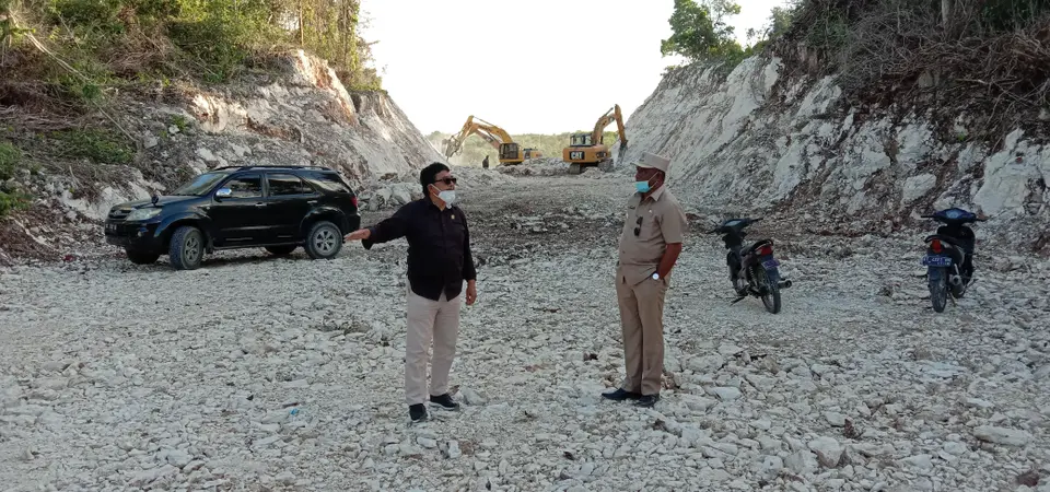 Bukit Batu Cadas Dibelah, Akses Wamengkoli-Pelabuhan Kontainer Sudah Terbuka Rata