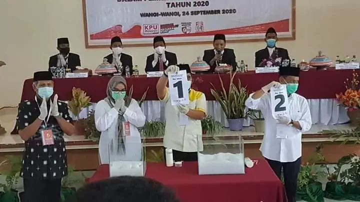 Pilkada Wakatobi, HALO Nomor 1, HATI Nomor 2