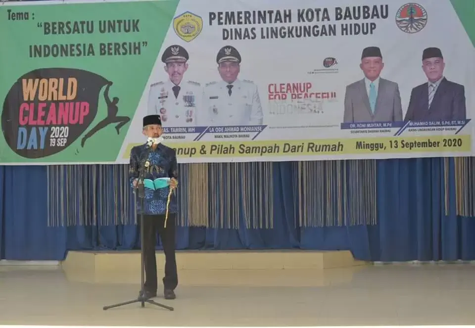 Sambut WCD 2020, Pemkot Baubau Himbau Masyarakat Lestarikan Lingkungan