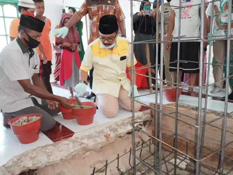 Arhawi Letakan Batu Pertama Masjid Da'arul Qadar