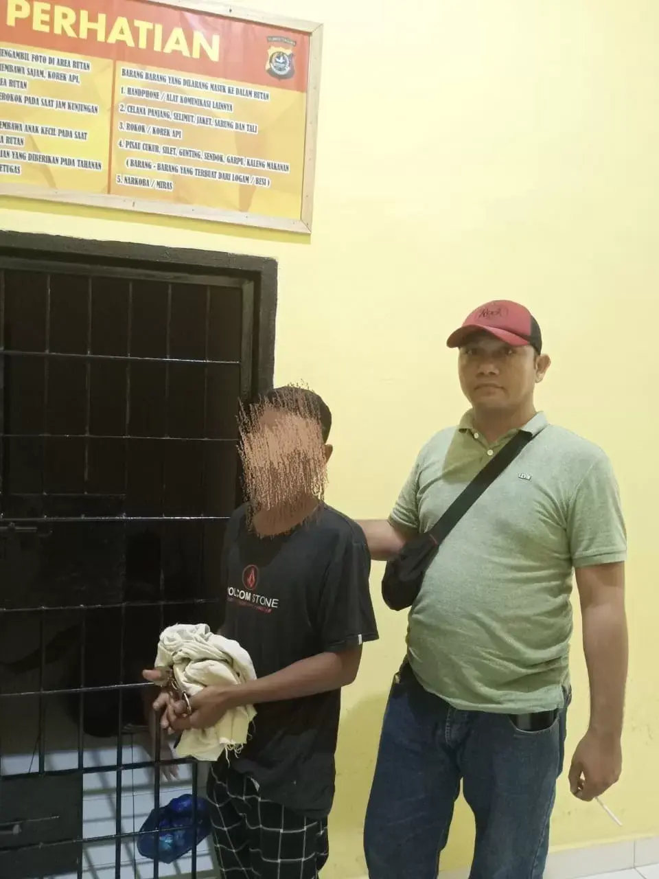 Satreskrim Polres Butur Tangkap Terduga Pelaku Pencabulan Anak di Bawah Umur