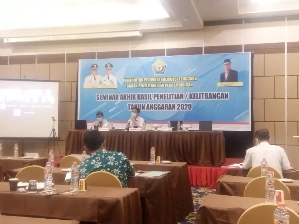Litbang Sultra Gelar Seminar Akhir Pemetaan Kota Kabubaten Kreatif
