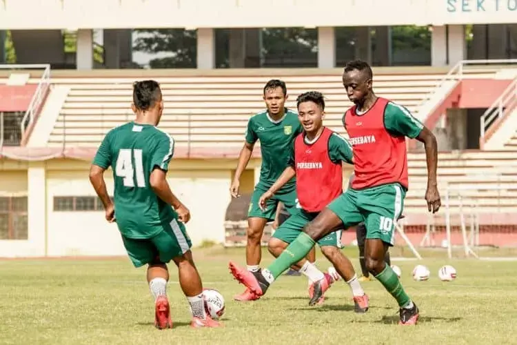 Makan Konate Mengaku Rindu Latihan Bersama Persebaya