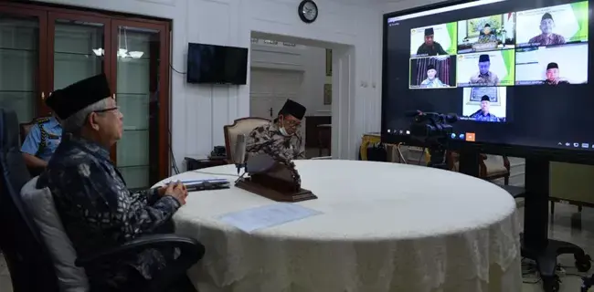 Wapres Maruf Amin Ajak LDII Ikut Berpartisipasi Atasi Dampak Covid-19