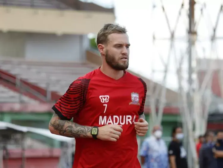 Jacob Pepper Sudah Bergabung dengan Madura United