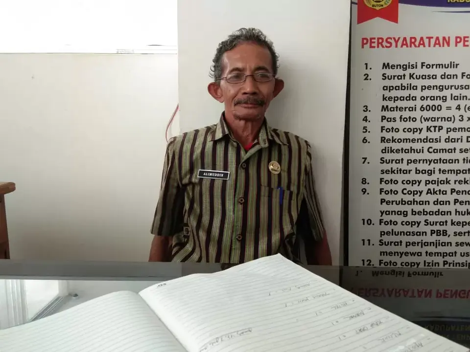 Dinas Penanaman Modal Catat 61 Pelaku Usaha Ajukan Izin di Buton