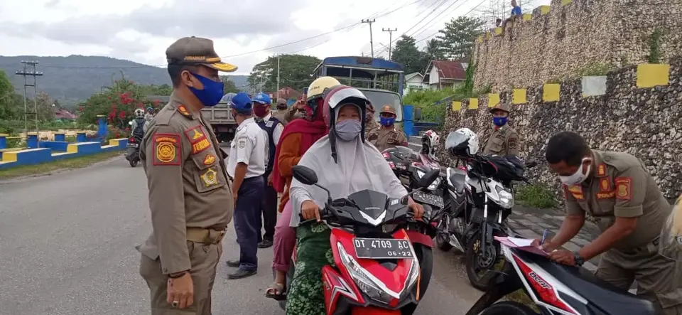 Operasi Yustisi di Buton, Pelanggar Protokol Kesehatan Mulai Ditindak
