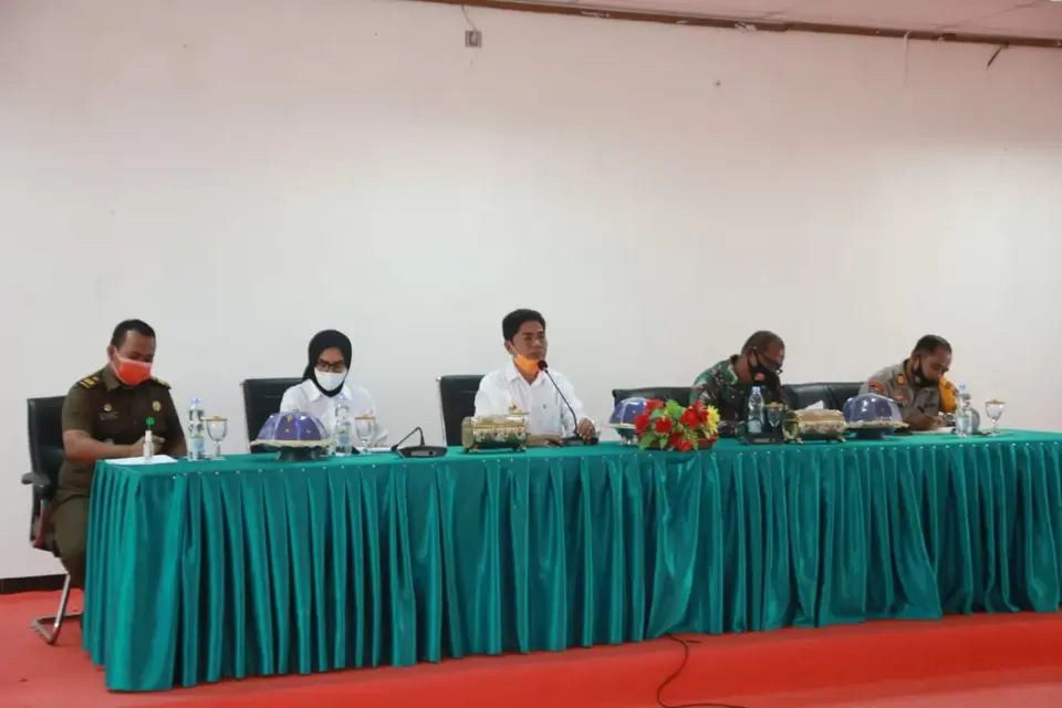 Tegakan Perbub Disiplin Protokol Kesehatan, Pemkab Buton Bentuk Tim Sasar Desa dan Kelurahan