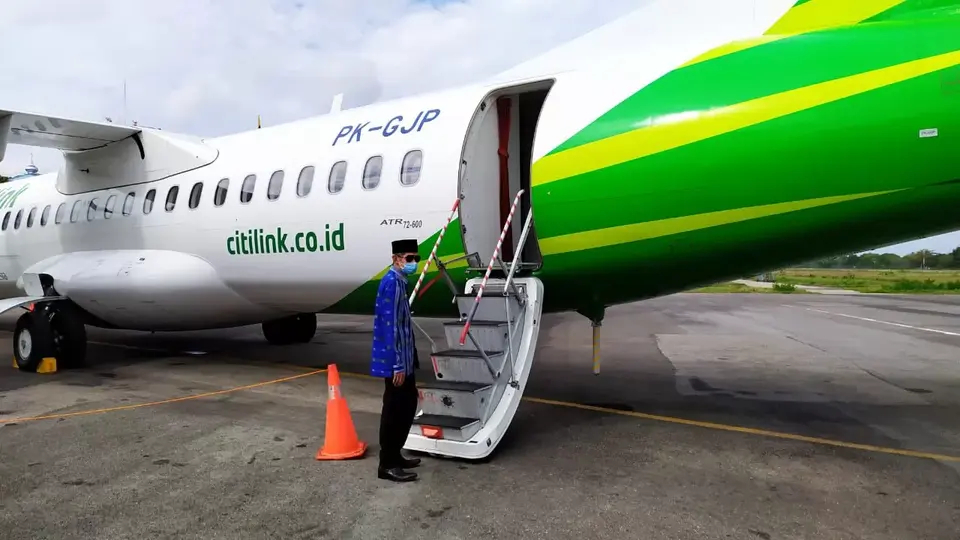 Citilink Launching Penerbangan Perdana di Kota Baubau