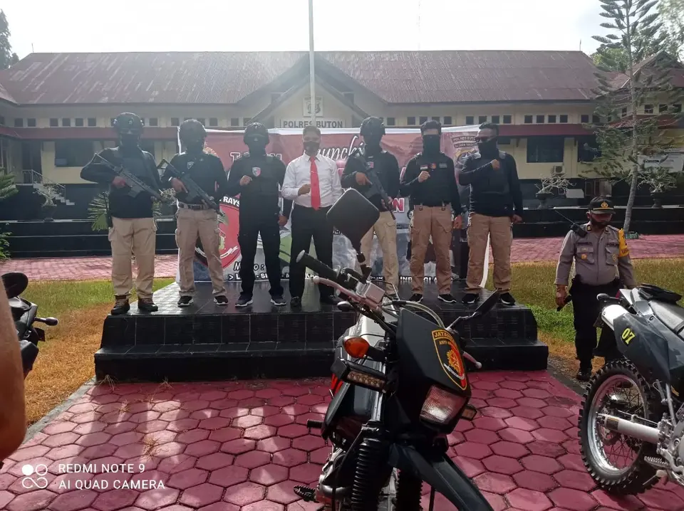 Sigap Tangani Kriminal, Polres Buton Bentuk Team Criminal Rays