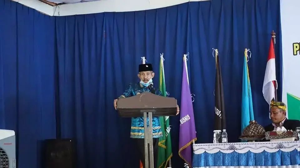 AS Tamrin Perkenalkan Falsafah PO-5 Kepada Mahasiswa Baru UMU Buton