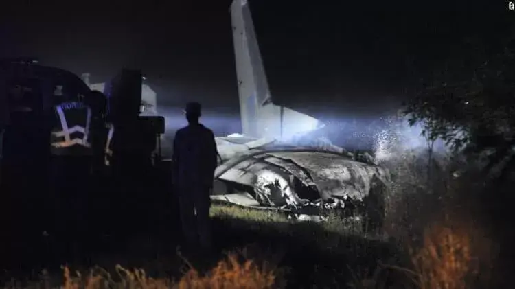 Pesawat Antonov An-26 Ukraina Jatuh, Puluhan Orang Tewas