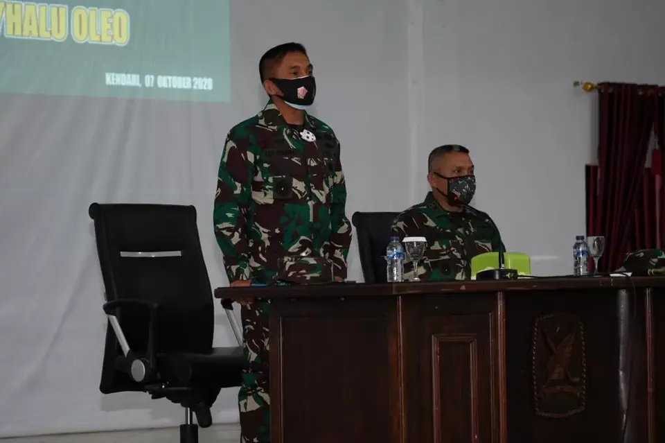Cek Stabilitas Sultra, Kasdam XIV/Hsn Kunjungi Kendari