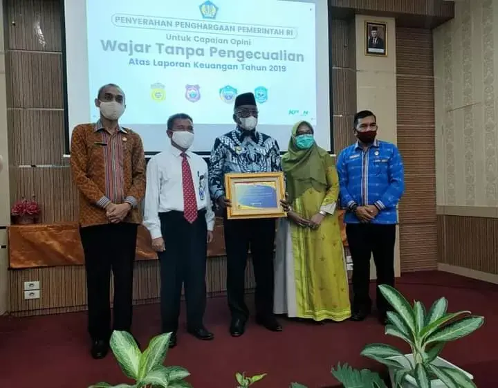 Raih WTP Tiga Kali Beruntun, Pemkab Buteng Diganjar Penghargaan dari Kemenkeu