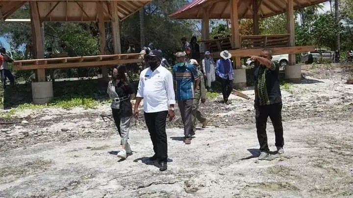 Wisata Tanjung Buaya Sudah Dilengkapi Gazebo