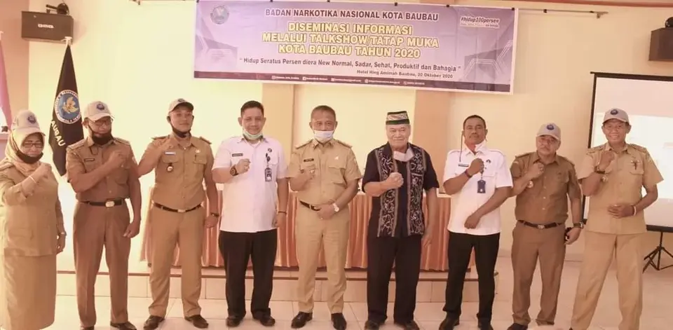 Pemkot Baubau Dorong Baubau Zero Narkoba