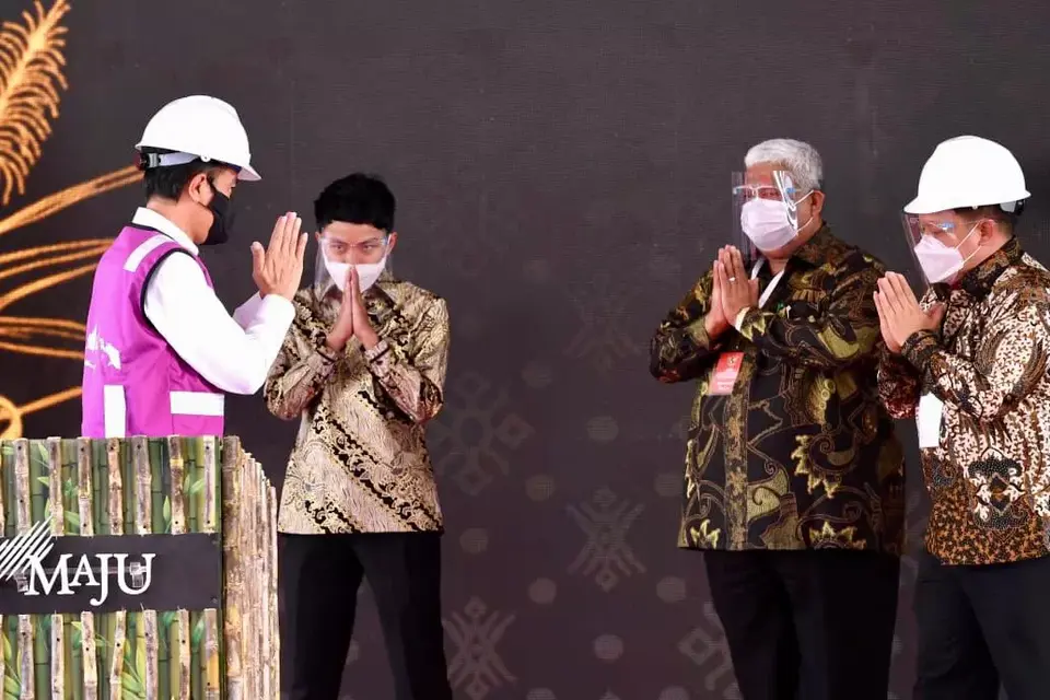 Jokowi Resmikan Pabrik Gula di Bombana
