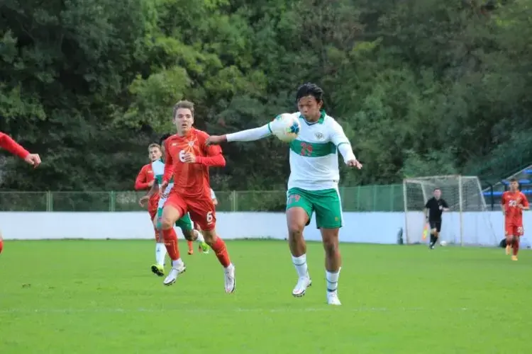 Timnas U-19 Imbang Lawan Makedonia Utara