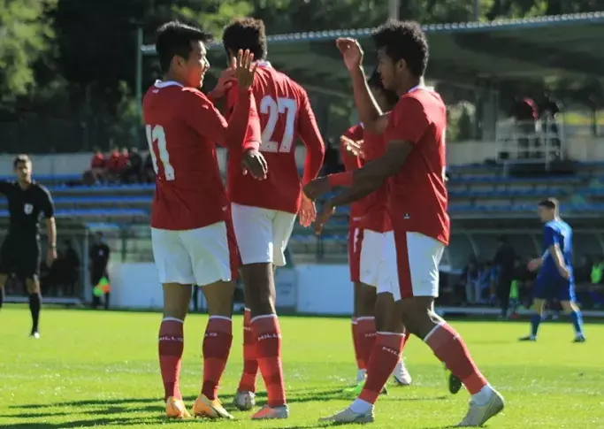 Timnas Indonesia U-19 Bantai Hajduk Split U-19 dengan Skor 4-0