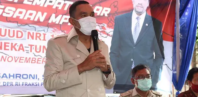 Politisi Nasdem Ingatkan Masyarakat Agar Jangan Terprovosi Oknum-Oknum Yang Ingin Goyahkan Ideologi Pancasila