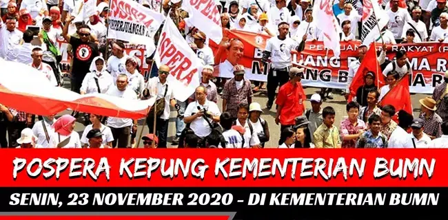 Pospera Bakal Kepung Kementerian BUMN Terkait Dugaan Ujaran Kebencian