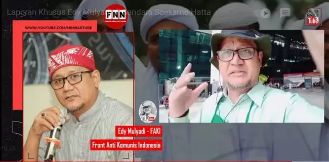 Habib Rizieq Disambut Jutaan Umat, Edy Mulyadi: Presiden Jokowi Pun Tidak Akan Bisa Menyedot Massa Begitu Banyak