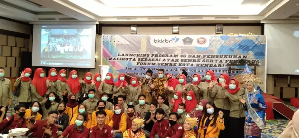 Wali Kota Kendari Dikukuhkan jadi Ayah GenRe