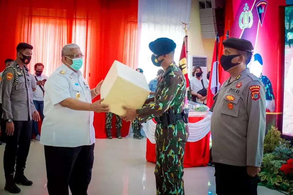 Hadiri HUT Brimob ke-75, Gubernur Daoakan Brimob Semakin Kuat dan Profesional