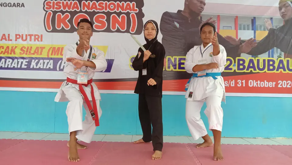 Siswa SMAN 2 Baubau Ikut KOSN Virtual