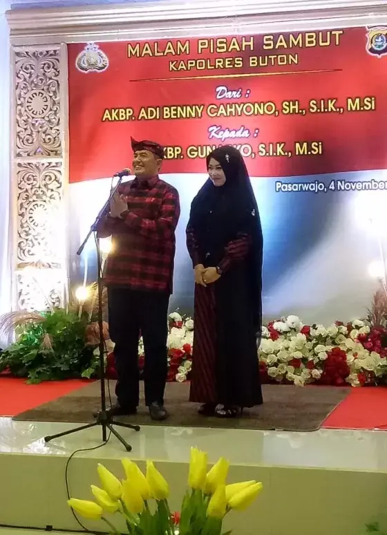Pindah Tugas di Garut, AKBP Adi Benny Cahyono Betah di Buton