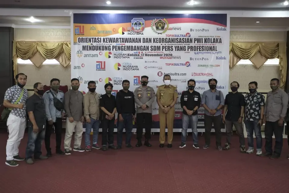 Jadi Pemateri dalam OKK PWI, Bupati Kolaka Mengaku Sempat Kecewa Terhadap Salah Satu Media