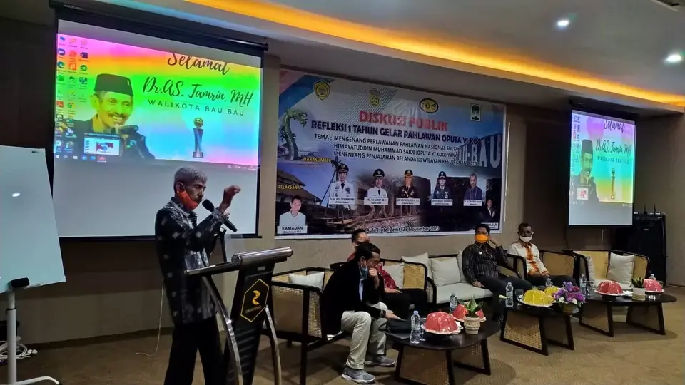 Satu Tahun Gelar Pahlawan Oputa Yi Koo, AS Tamrin Minta Masyarakat Warisi Jiwa Kepahlawanan