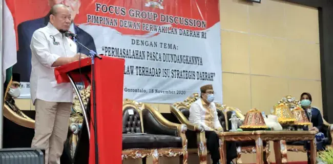 Wajah Indonesia Ditentukan 34 Provinsi, LaNyalla: Jika Indonesia Ingin Makmur, Maka Daerah Harus Makmur 