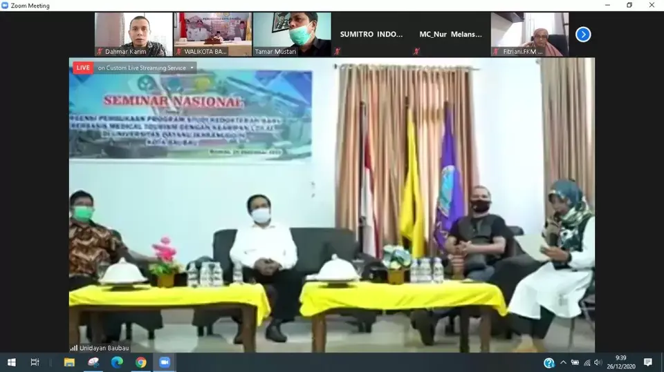Seminar Nasional Menuju Terbentuknya Fakultas Kedokteran di Unidayan