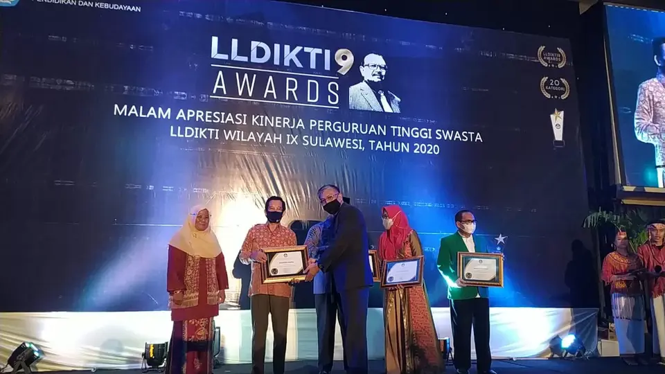 Tujuh Penghargaan Diraih Unibos di Award LLDIKTI Wilayah IX